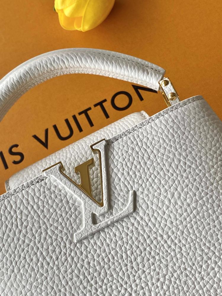 Gold Top Handle Bag