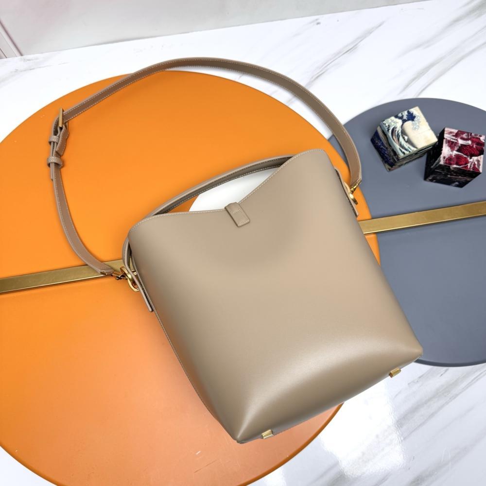 Leather Bucket Bag