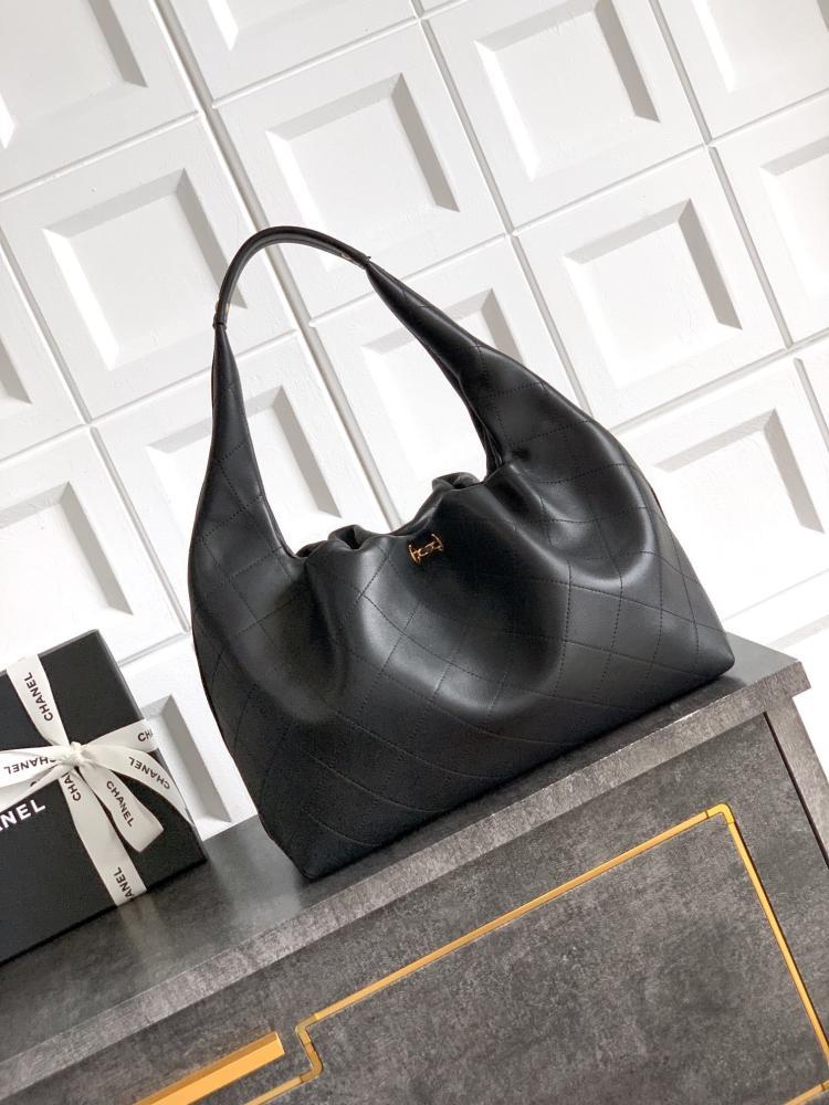 Woven Leather Hobo Bag