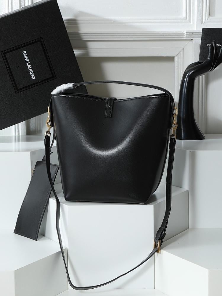 Luxury Refined Calfskin Bucket Bag