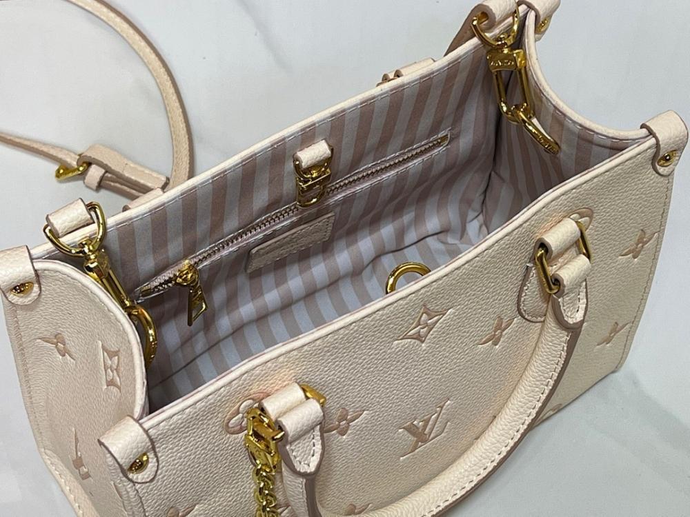 OnTheGo Monogram Leather Shoulder Bag