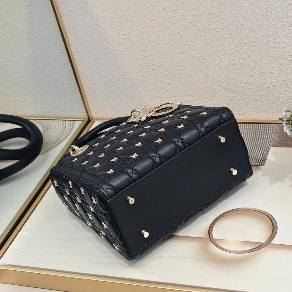 Stylish Refined Studded Leather Shoulder Bag
