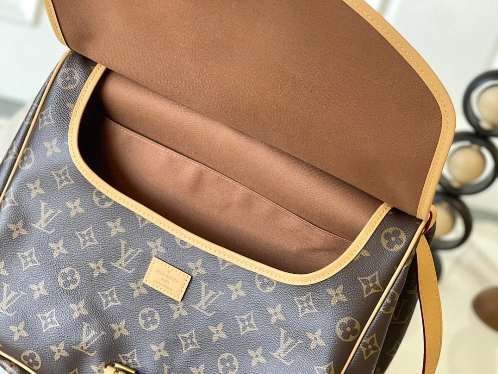 Modern Monogram Leather Crossbody Bag – Special Edition