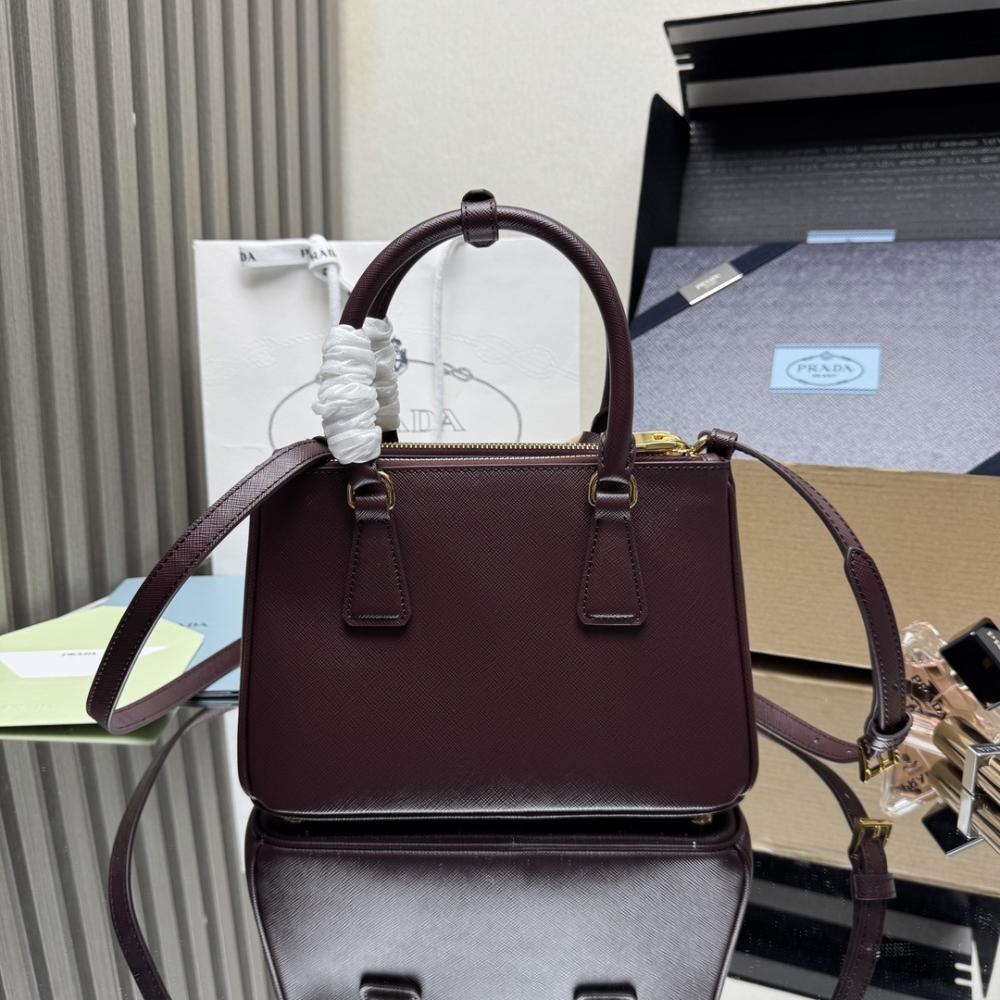 Classic Leather Top Handle Bag