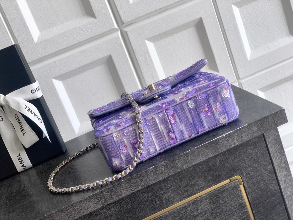 Embroidered Top Handle Bag