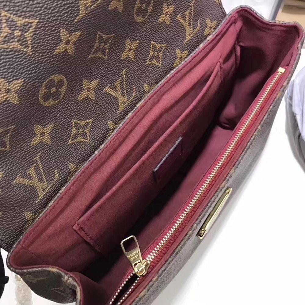 Elegant Gold Monogram Calfskin Crossbody Bag – Limited Edition