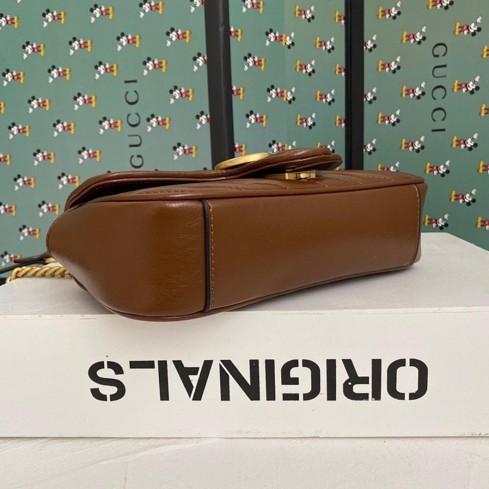 Alma Brown Quilted Leather Top Handle Bag