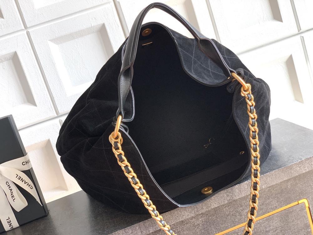 Suede Hobo Bag
