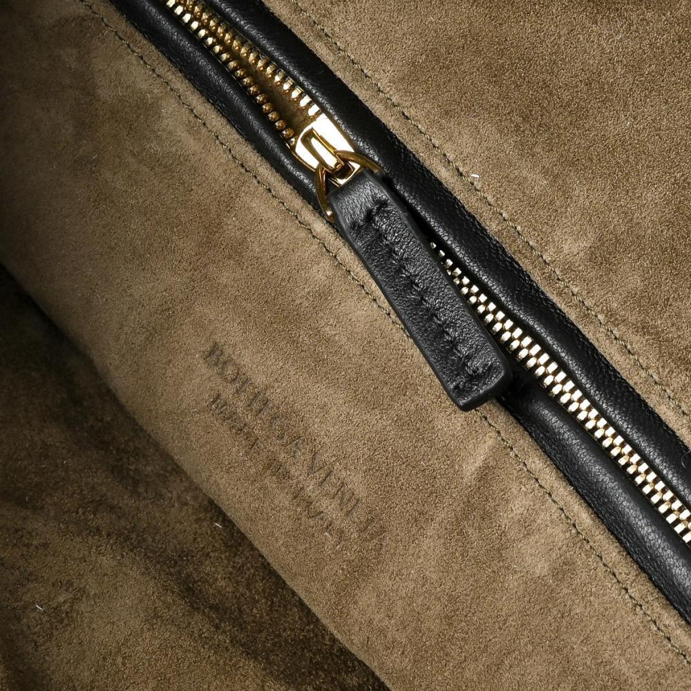 Leather Top Handle Bag