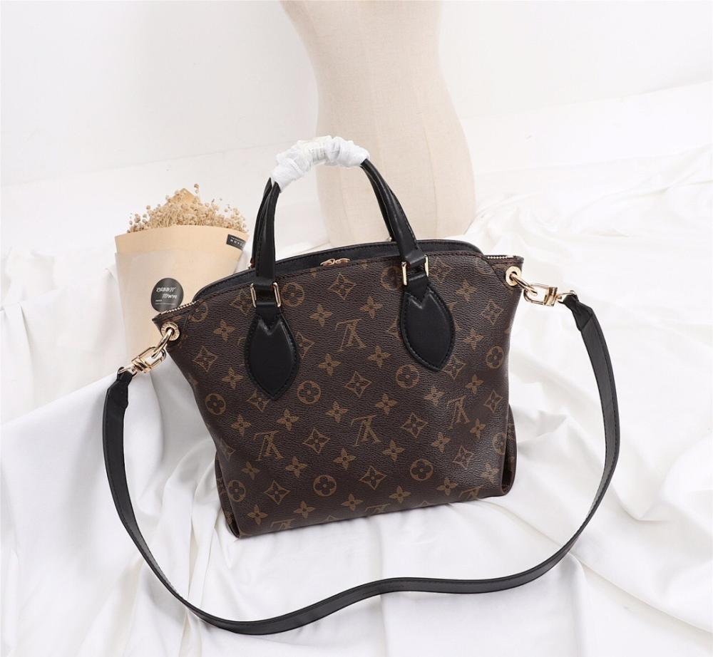 Luxury Elegant Gold Monogram Leather Tote Bag