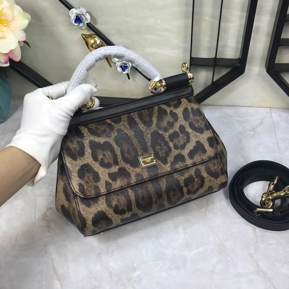 Birkin Printed Leather Shoulder Bag