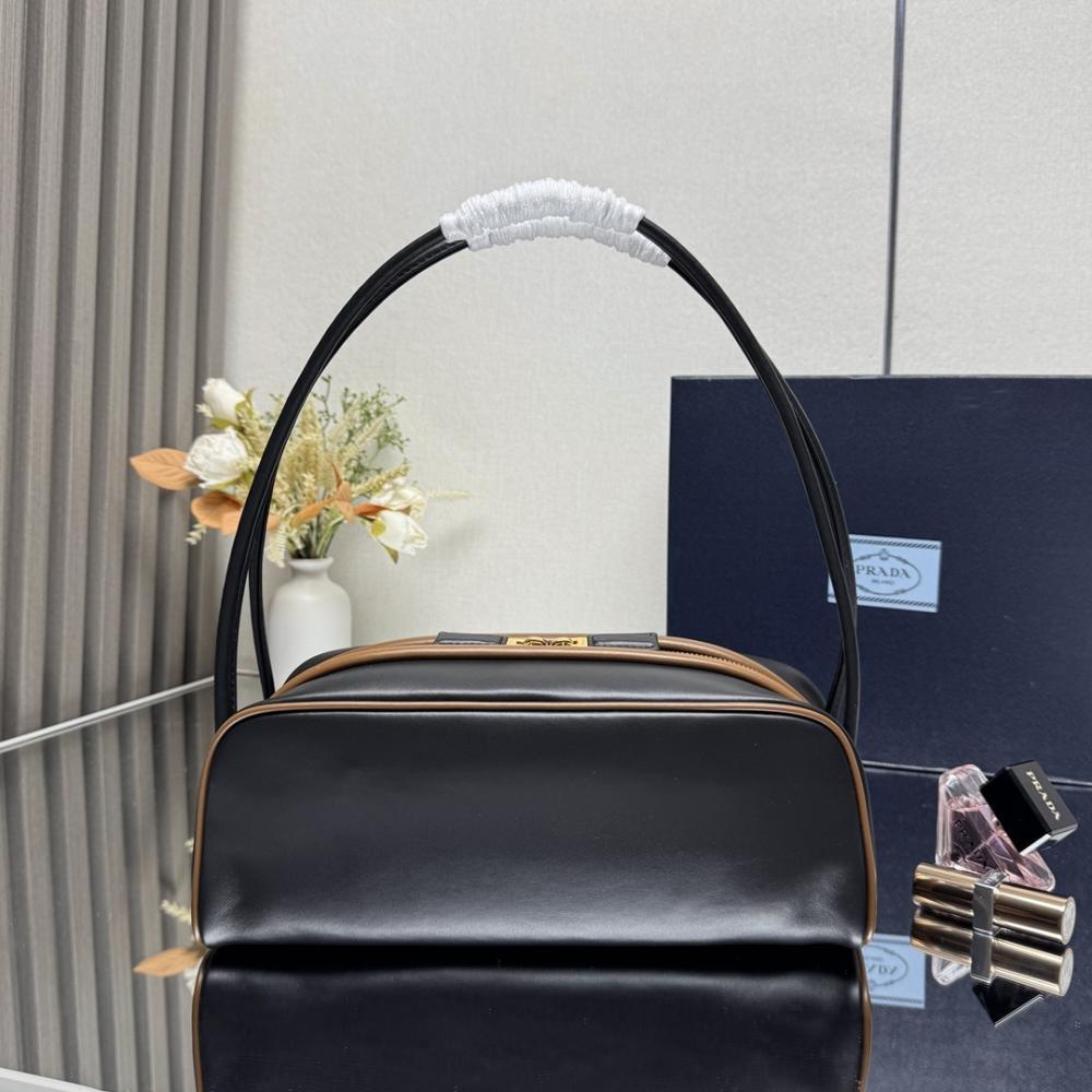 Quilted Lambskin Top Handle Bag
