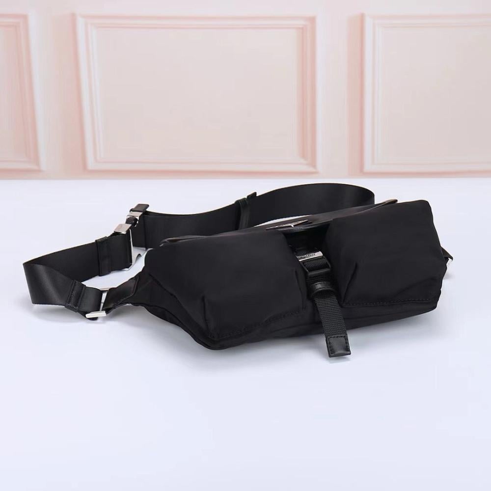 Classic Premium Woven Nylon Shoulder Bag