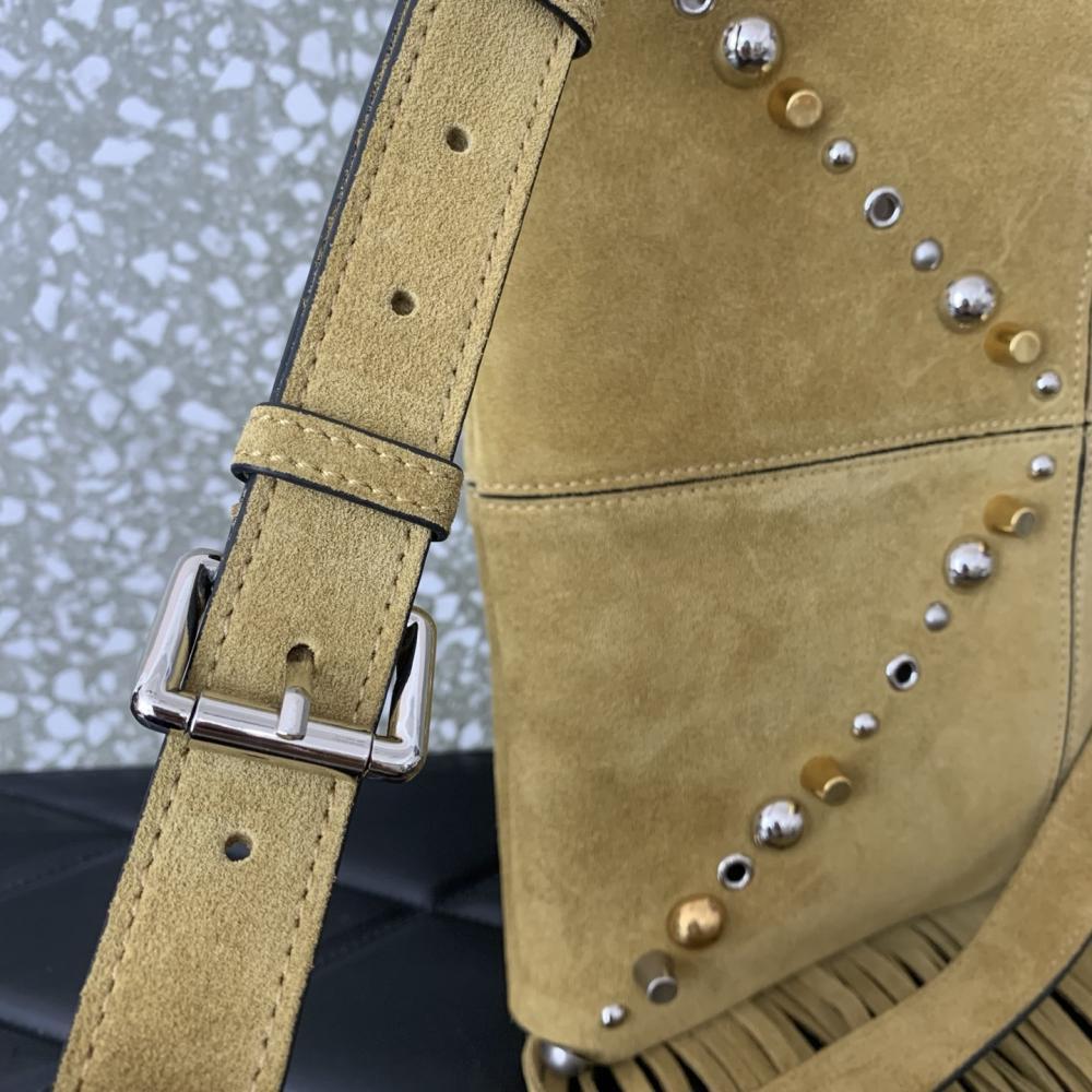 Studded Leather Crossbody Bag