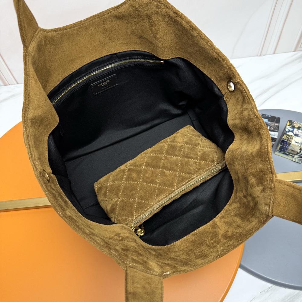 Suede Tote Bag
