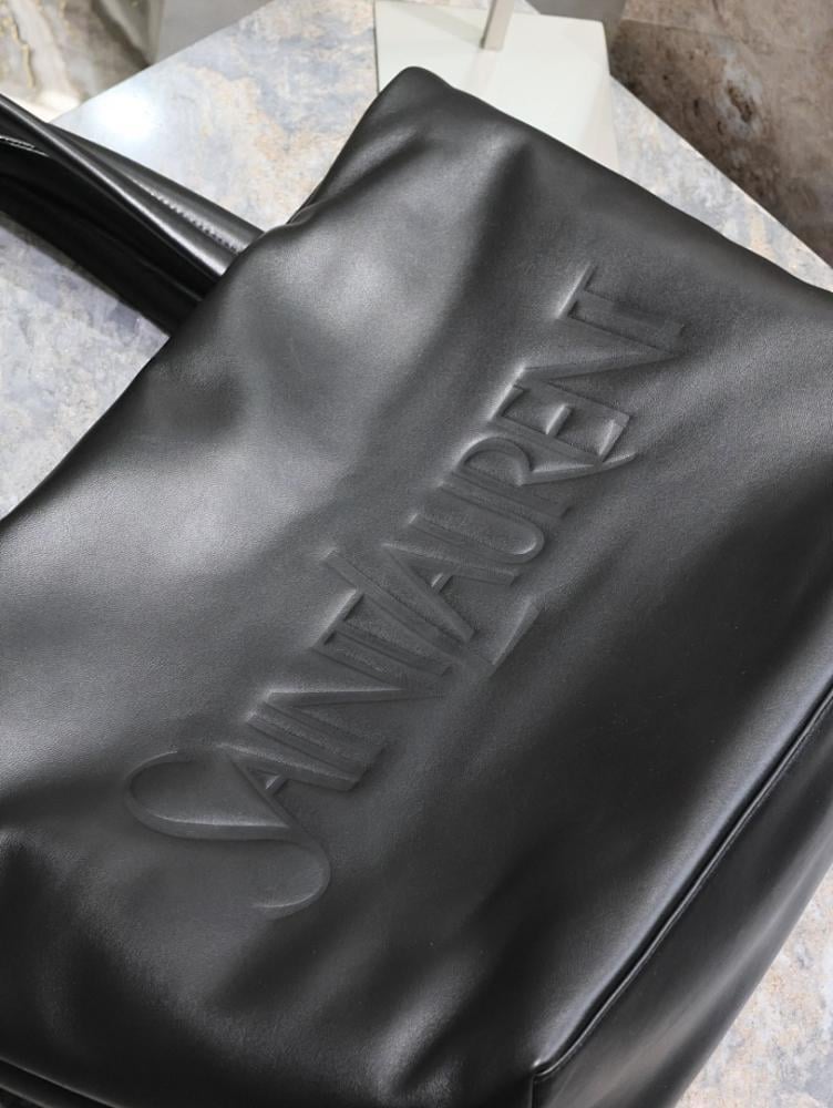 Modern Refined Leather Top Handle Bag