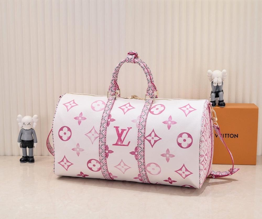 Classic Modern Leather Travel Bag