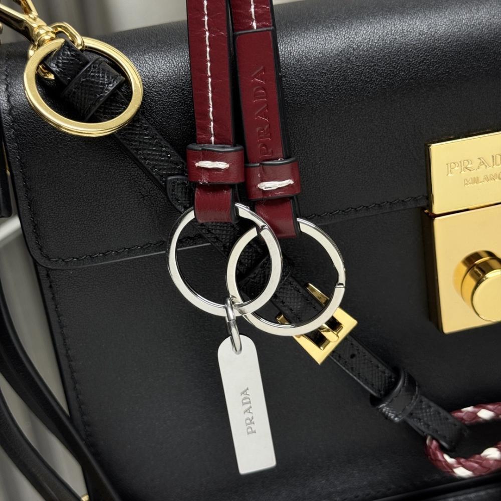 Leather Top Handle Bag