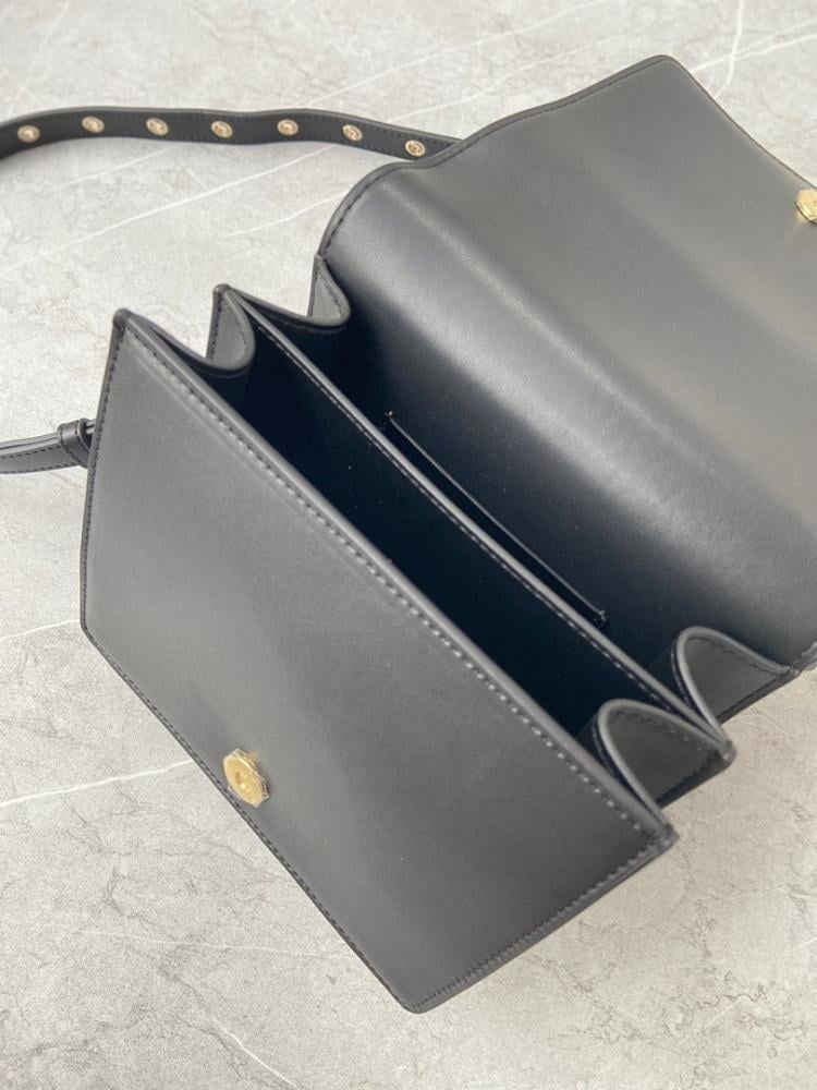 Italian-Inspired Elegant Calfskin Shoulder Bag