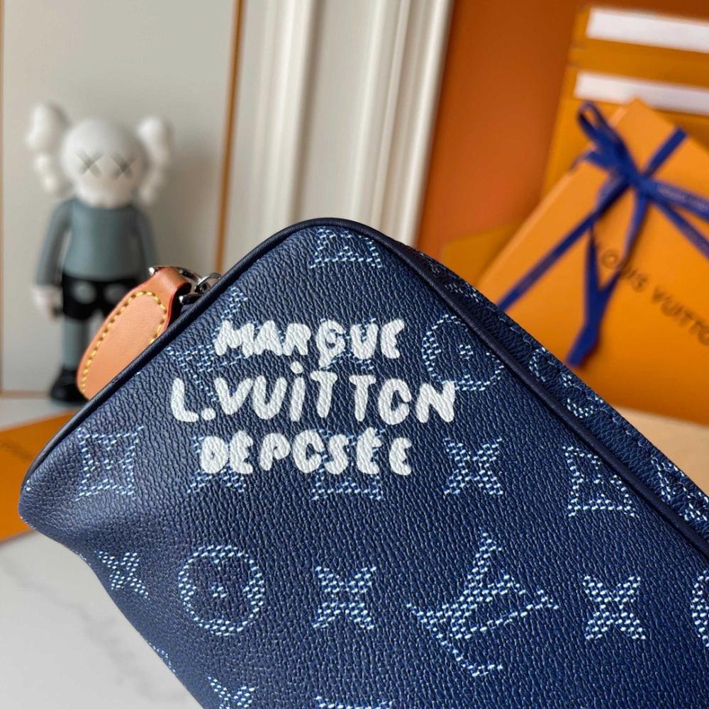 Modern Monogram Leather Crossbody Bag – Limited Edition