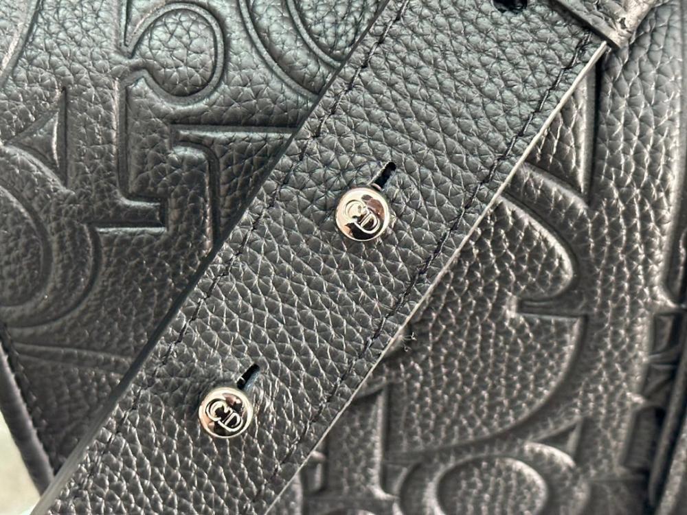 Classic Black Calfskin Crossbody Bag – Special Edition
