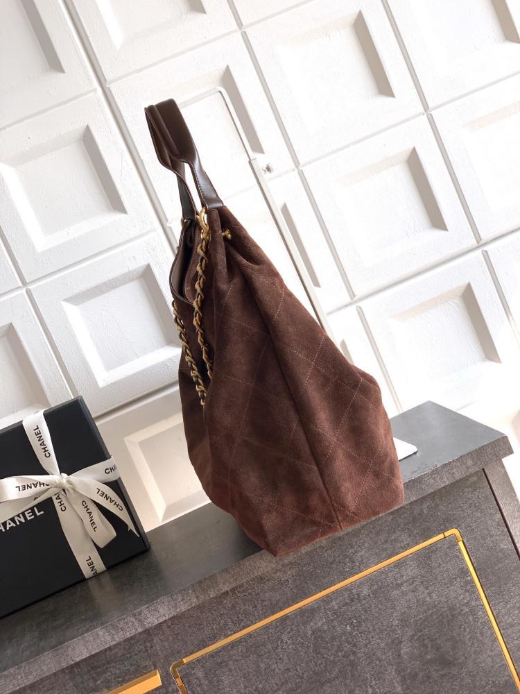 Suede Hobo Bag