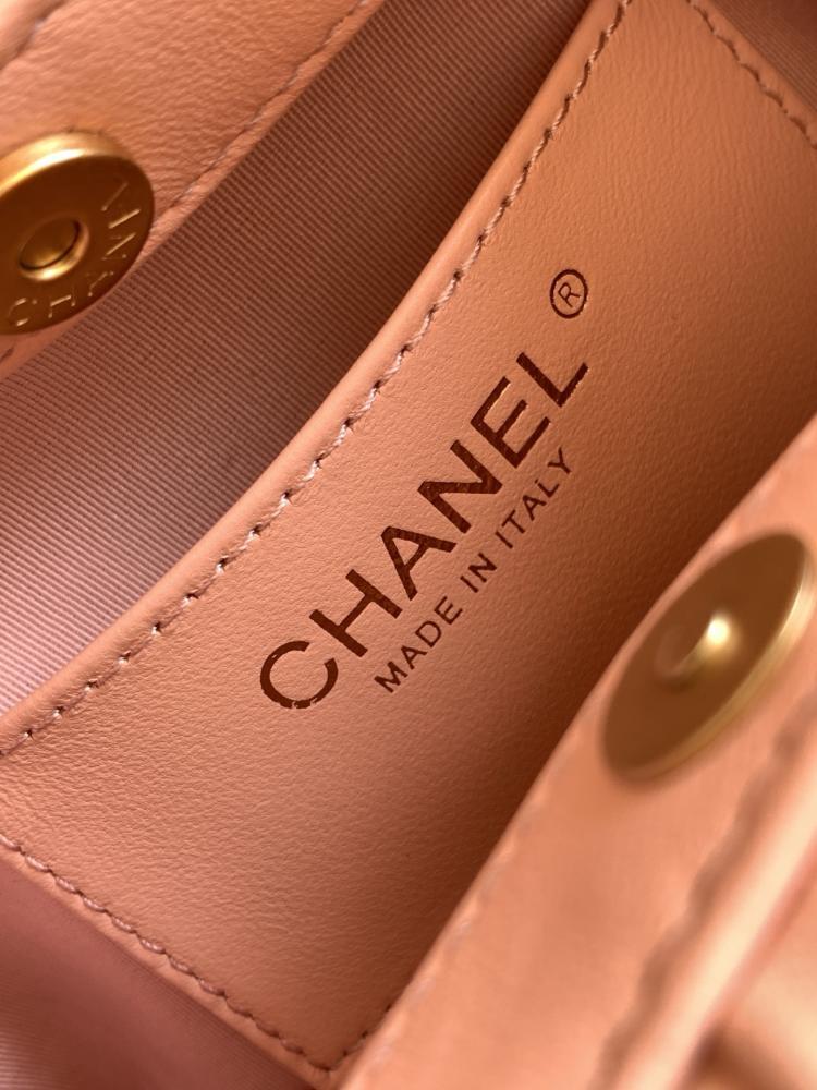 Quilted Lambskin Top Handle Bag