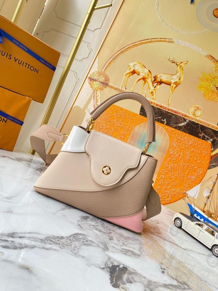 Modern Brown Leather Shoulder Bag ??Limited Edition