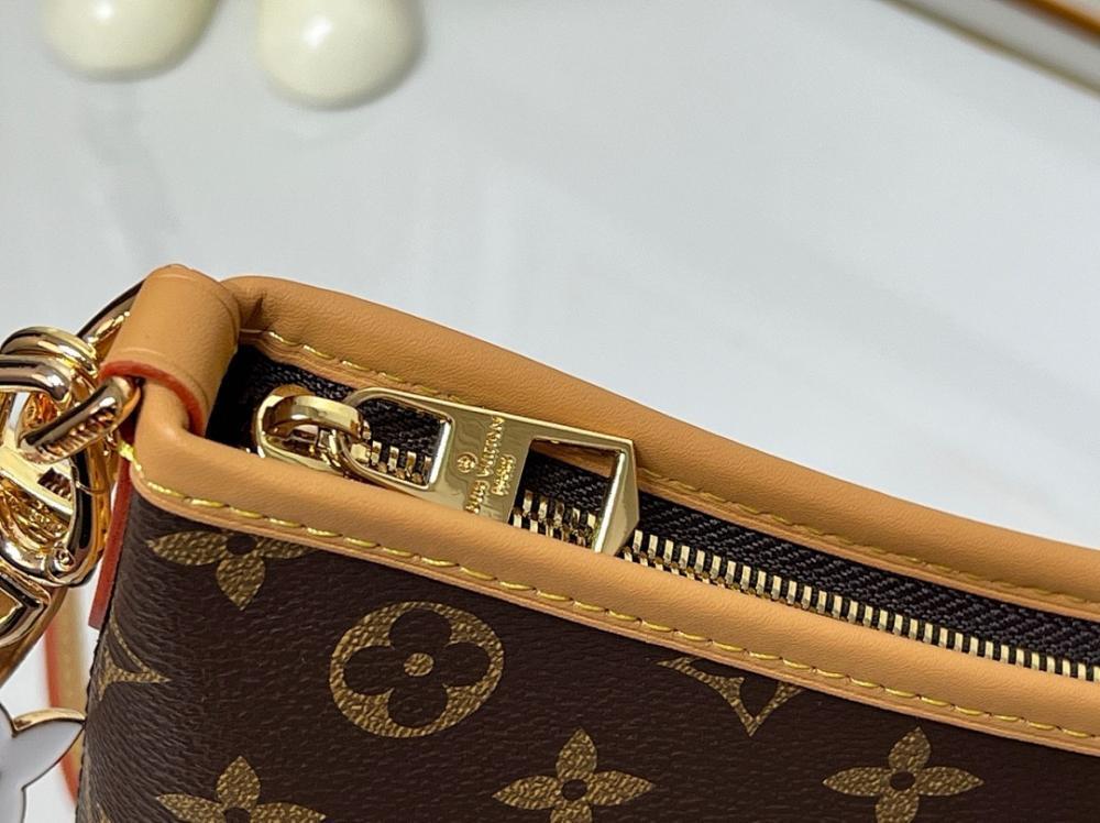 Speedy Bandouliere Monogram Leather Shoulder Bag