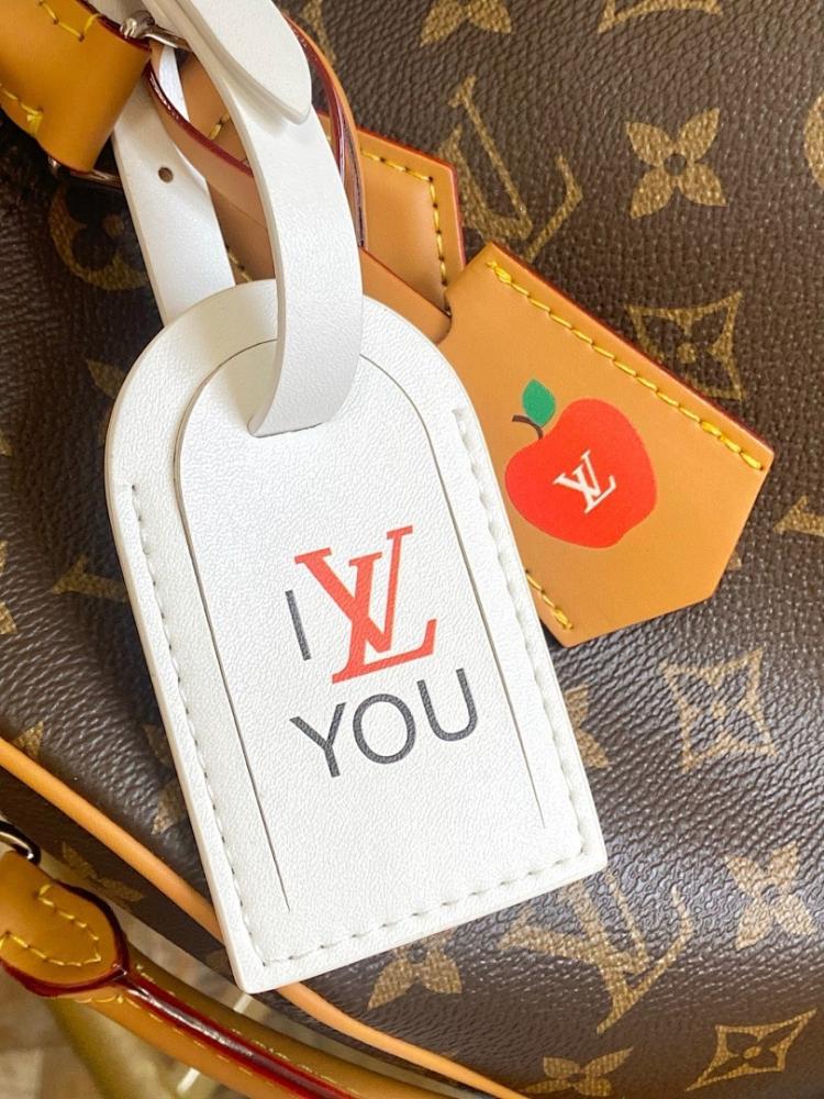 Stylish Refined Monogram Leather Shoulder Bag