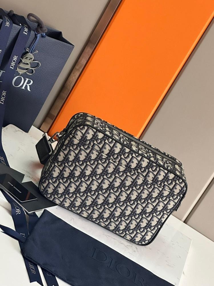 Stylish Premium Black Printed Calfskin Crossbody Bag