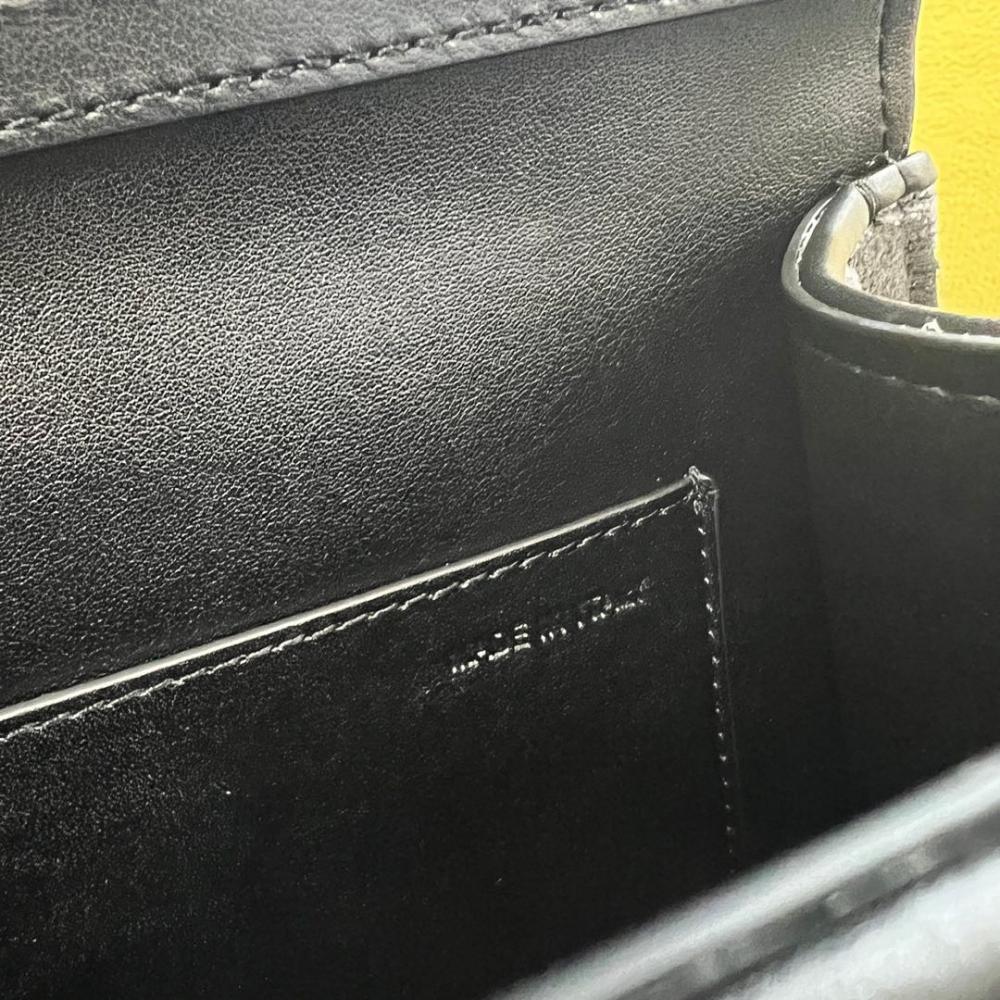 Modern Refined Calfskin Shoulder Bag