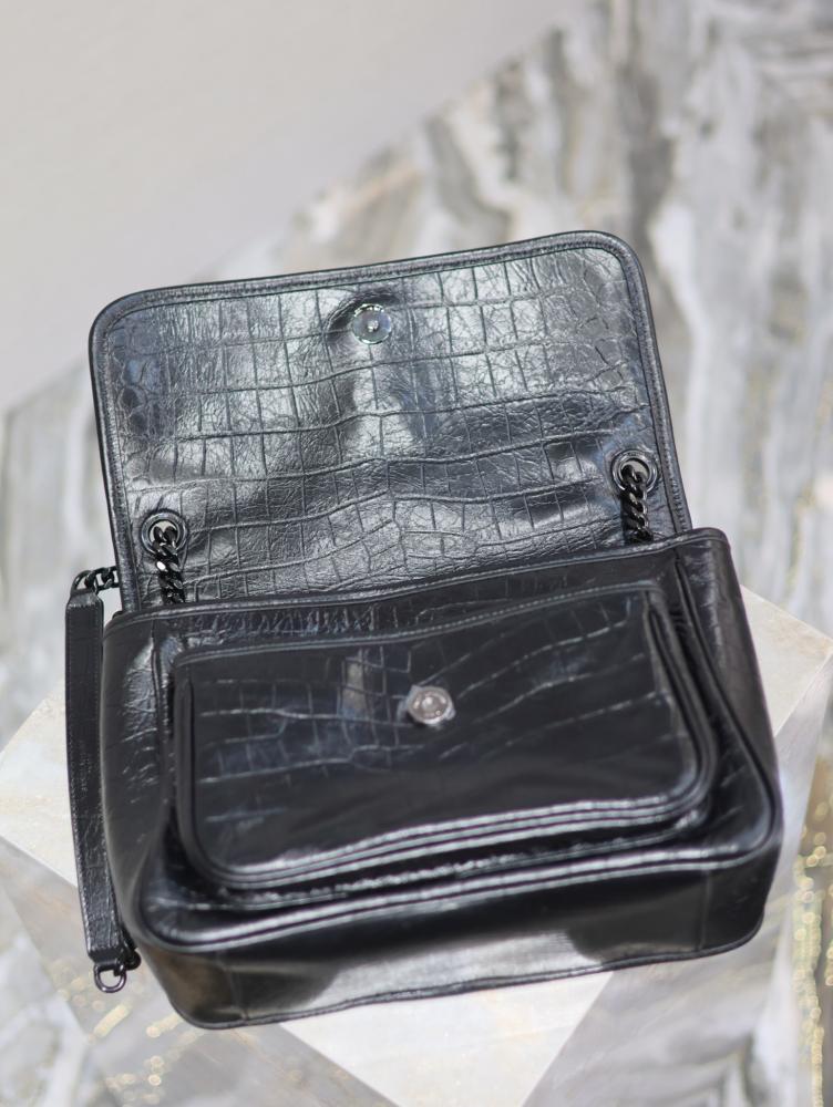 Classic Leather Top Handle Bag