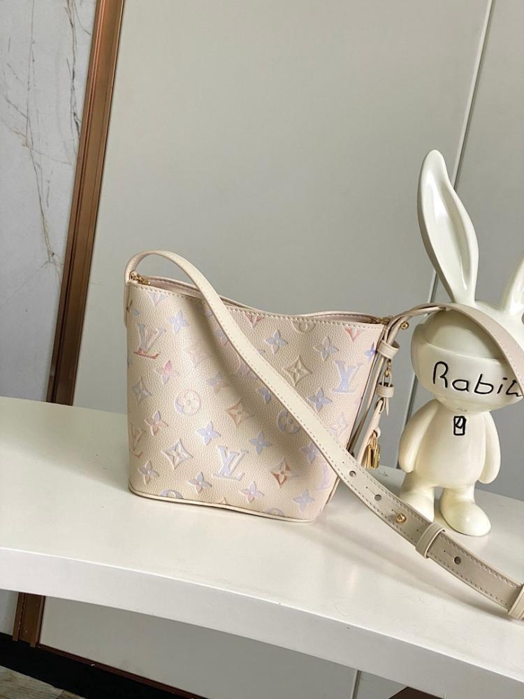 Stylish Refined Monogram Leather Shoulder Bag