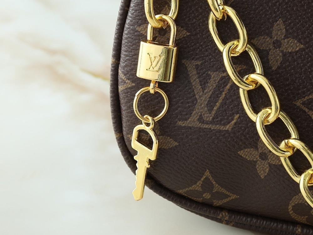 Modern Luxury Monogram Calfskin Bag