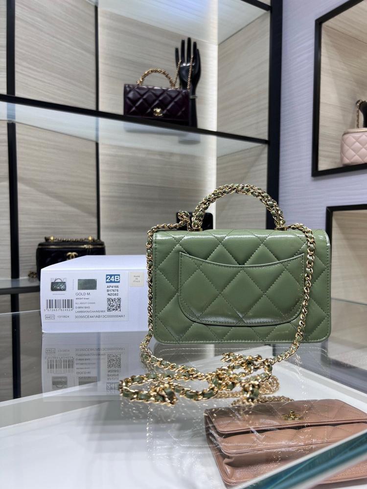 Classic Leather Top Handle Bag