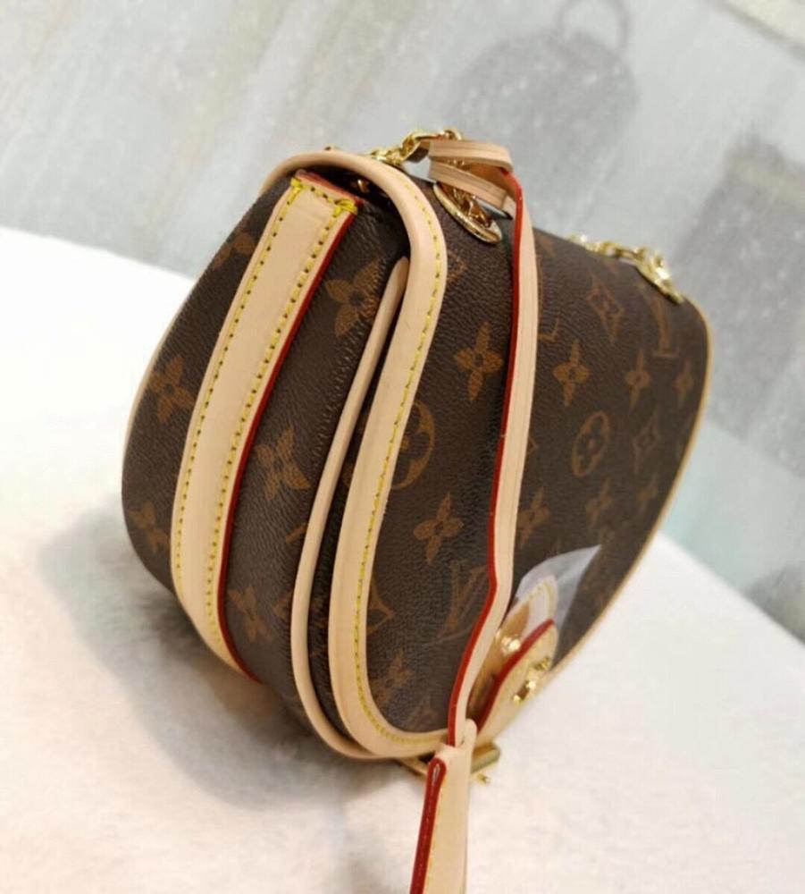 Stylish Monogram Calfskin Shoulder Bag – Limited Edition