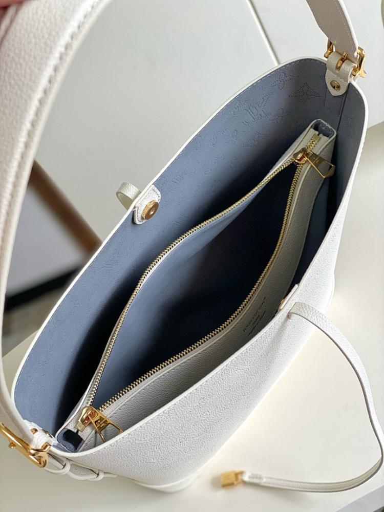 Luxury Silver Calfskin Shoulder Bag – Limited Edition