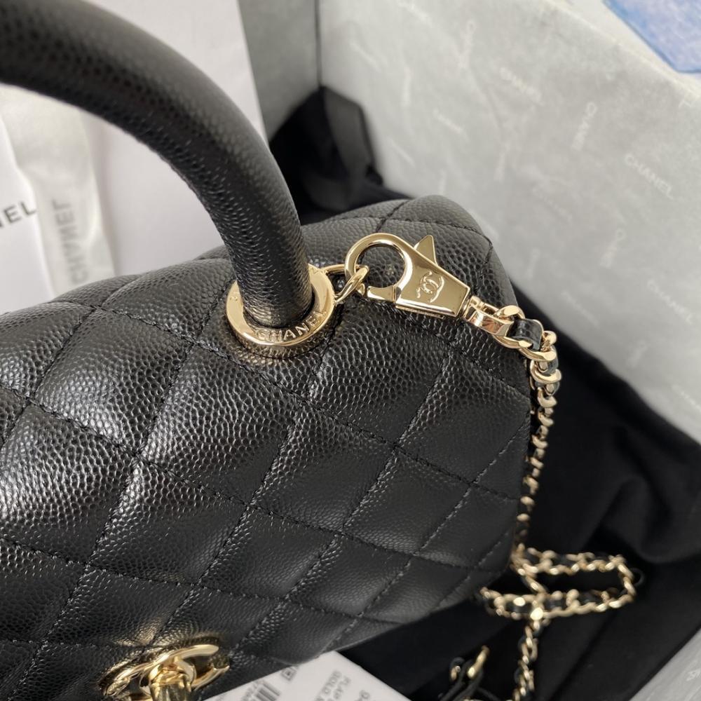 Classic Gold Top Handle Bag