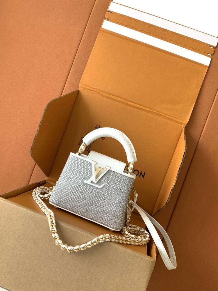 Luxury Crystal-Embellished Leather Wallet