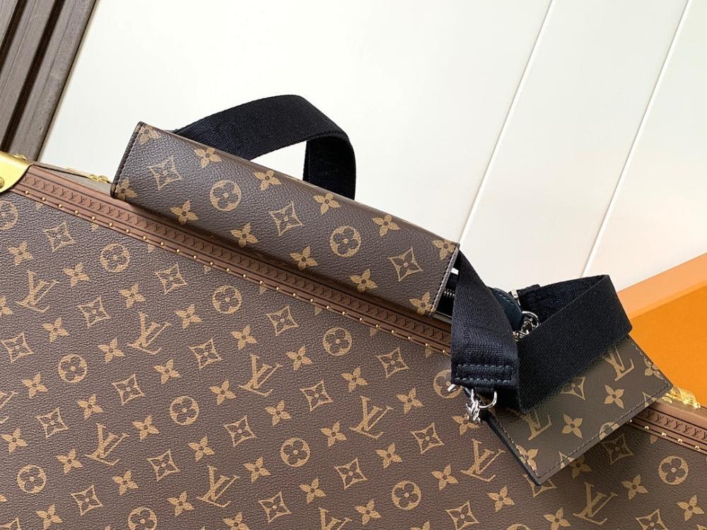 Elegant Stylish Monogram Leather Shoulder Bag – Special Edition
