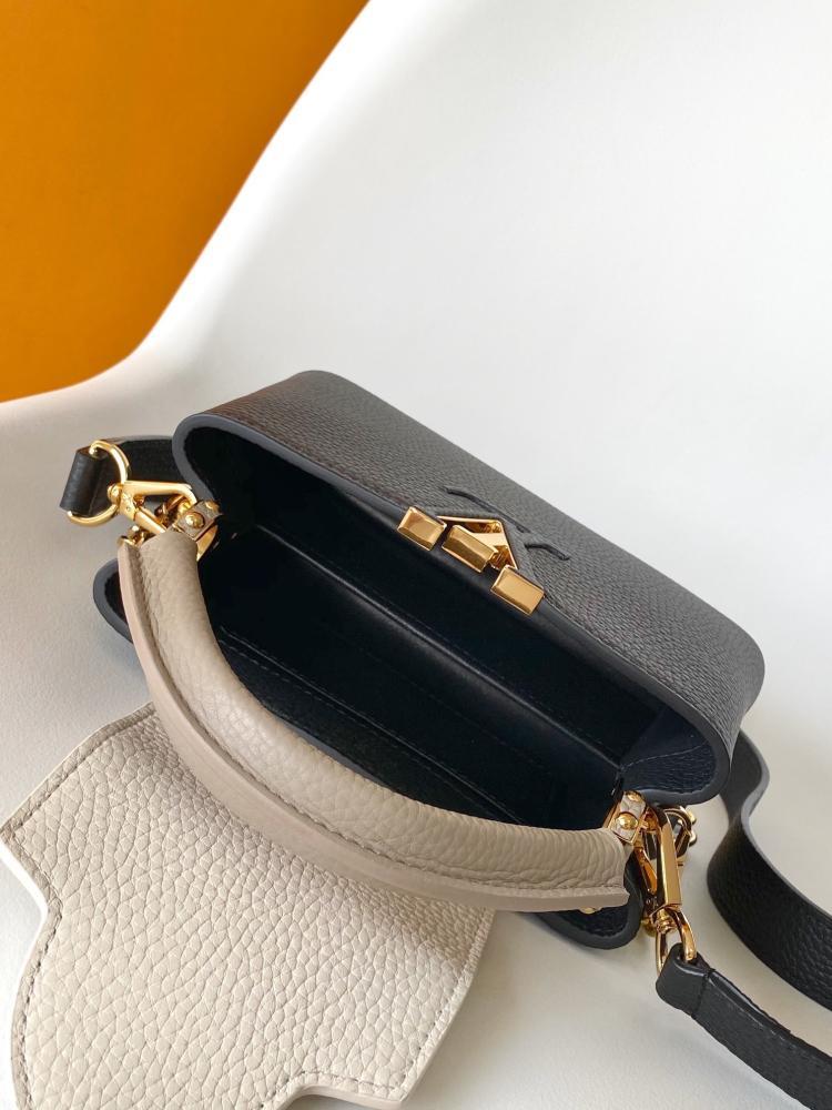 Calfskin Top Handle Bag
