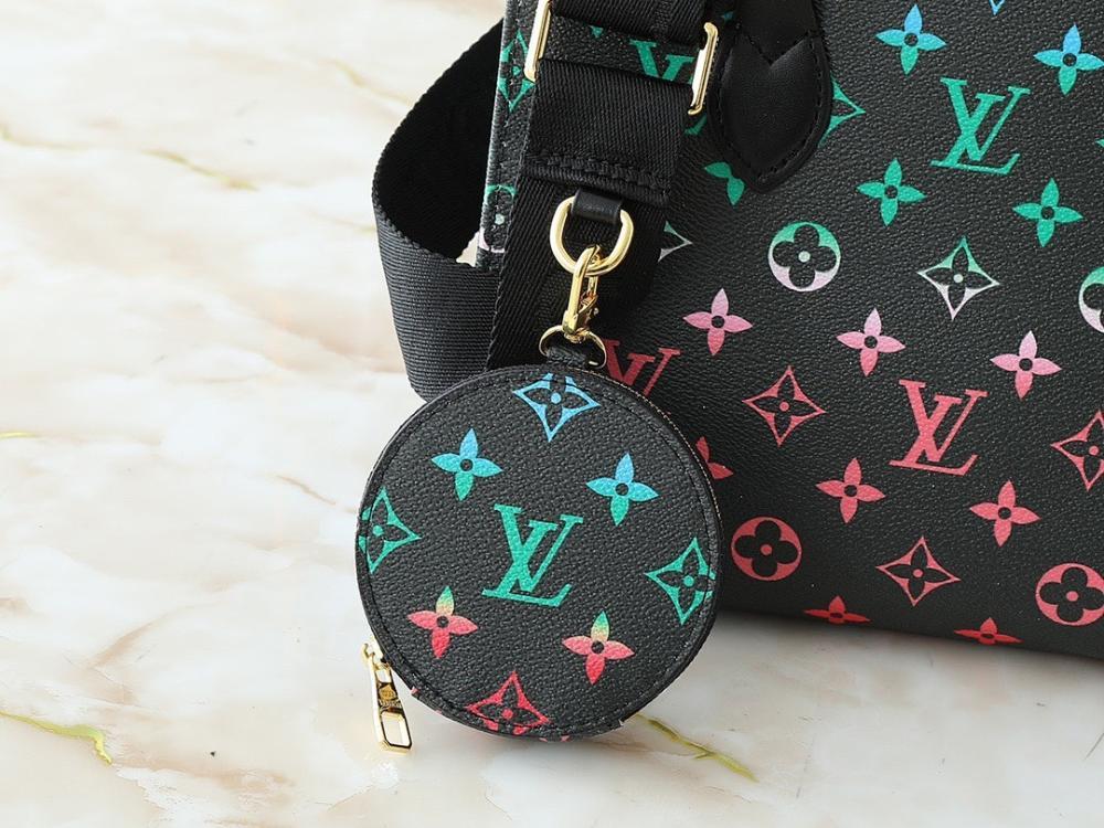 OnTheGo Monogram Jacquard Shoulder Bag