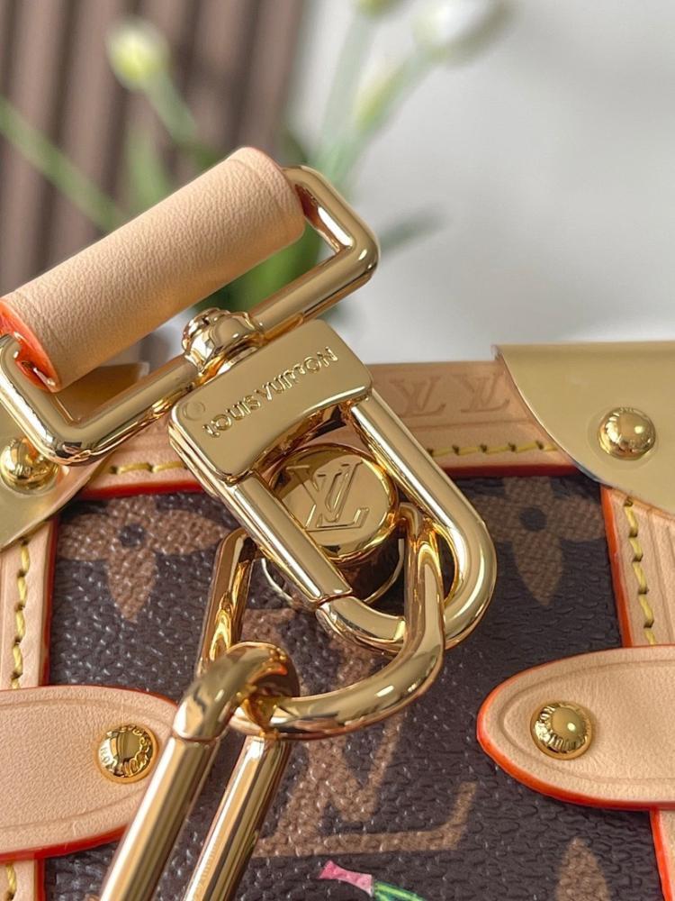 Italian-Inspired Elegant Studded Calfskin Travel Bag