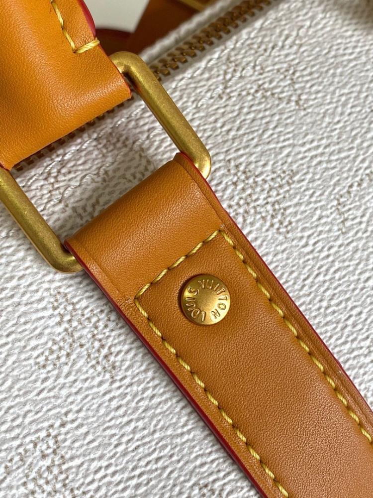 Modern Luxury Monogram Leather Shoulder Bag