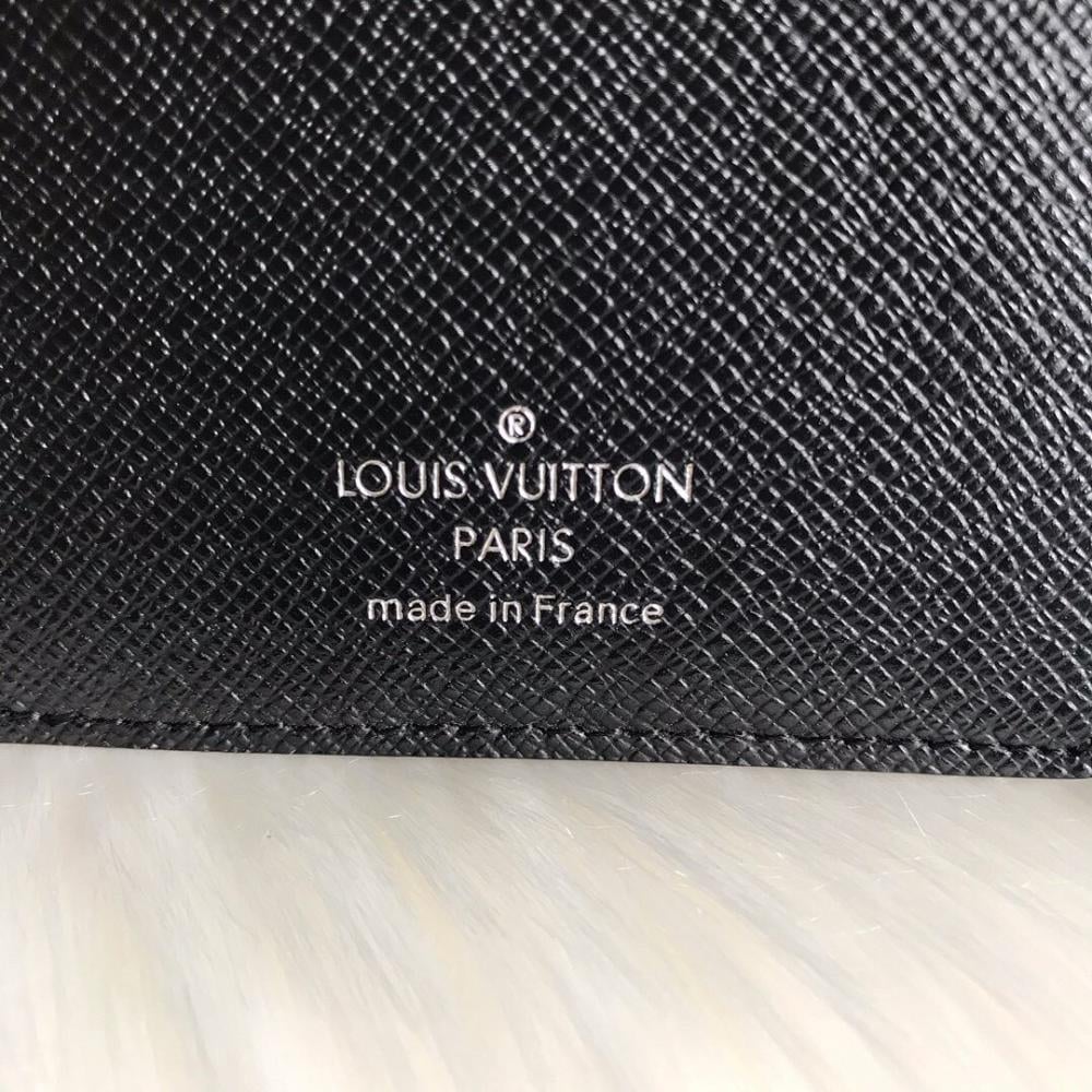 Luxury Refined Black Canvas Wallet