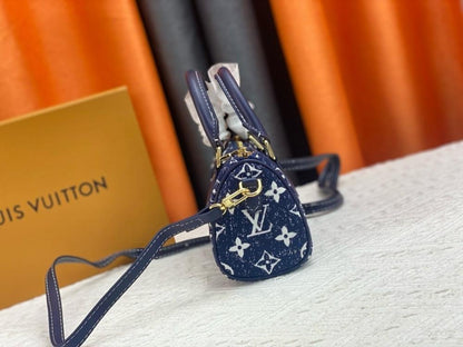 Modern Premium Embroidered Denim Shoulder Bag
