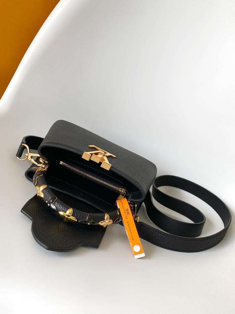 Leather Top Handle Bag