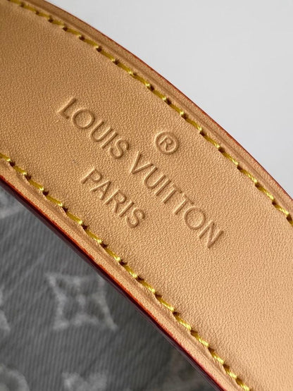 Stylish Refined Monogram Leather Top Handle Bag