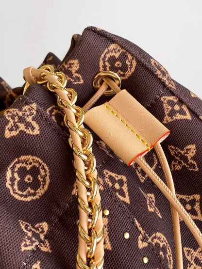Woven Top Handle Bag